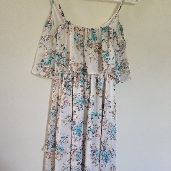 Disney Cinderella high-low maxi style floral print dress size small - Picture 5 of 8